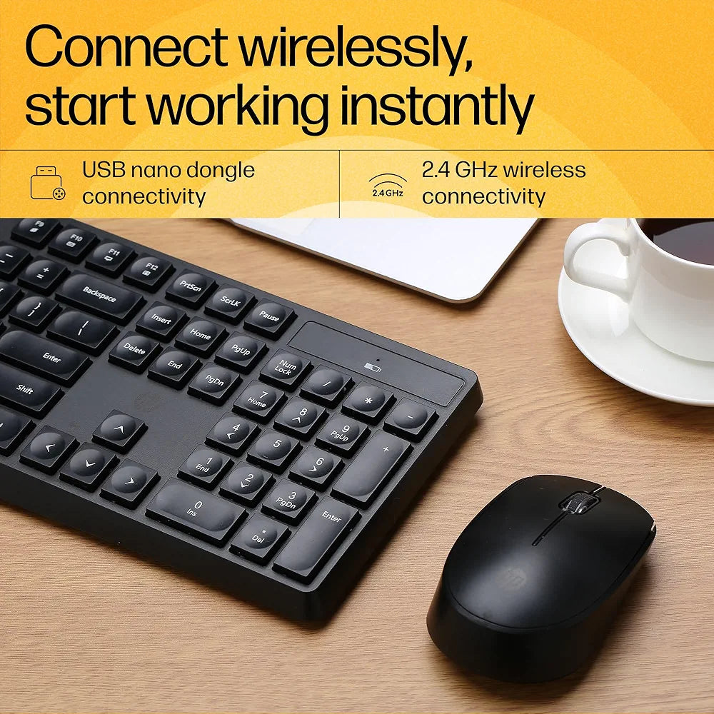 HP CS10 WIRELESS KEYBOARD & MOUSE HP CS10 WIRELESS KEYBOARD & MOUSE